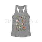 Meadow Blooms Racerback Tank Top - Tank Top
