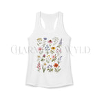 Meadow Blooms Racerback Tank Top - Tank Top