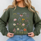 Meadow Blooms Sweatshirt - Sweatshirt