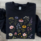 Meadow Blooms Sweatshirt - Sweatshirt