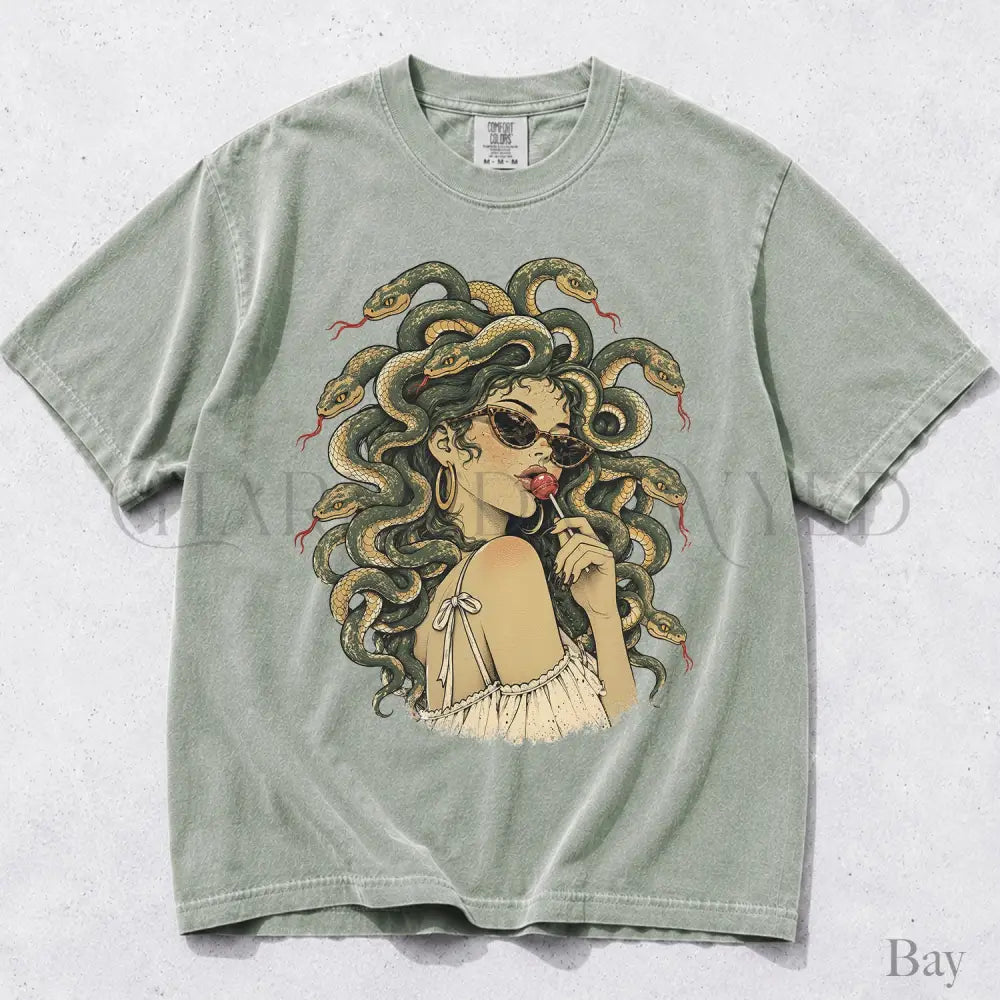 Medusa Comfort Colors T-Shirt - Bay / S - T-Shirt