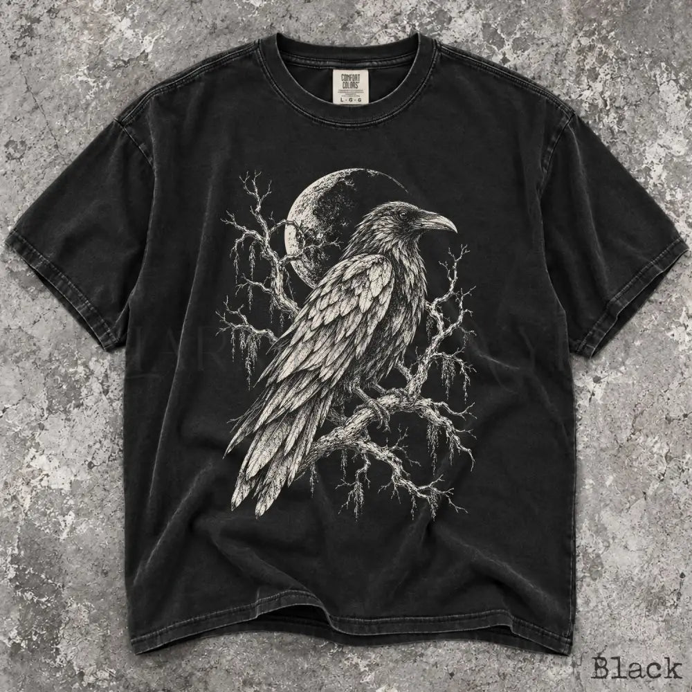Midnight Raven Comfort Colors Shirt - T-Shirt