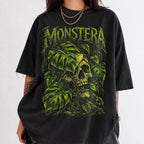 Monstera Plant Comfort Colors T-Shirt - Black / S - T-Shirt
