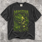 Monstera Plant Comfort Colors T-Shirt - Graphite / S - T-Shirt