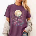 Moon Floral T-Shirt - T-Shirt