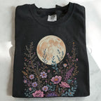 Moon Floral T-Shirt - T-Shirt