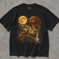 Moonlit Dachshund Comfort Colors T-Shirt - Black / S - T-Shirt