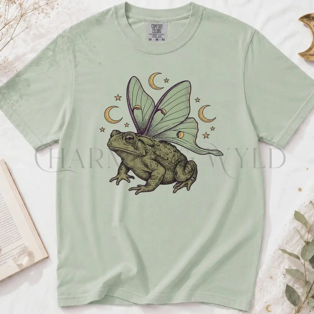 Moonlit Fairy Toad T-Shirt - Bay / S - T-Shirt
