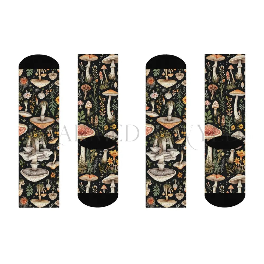 Mushroom Fungi Adults Unisex Socks