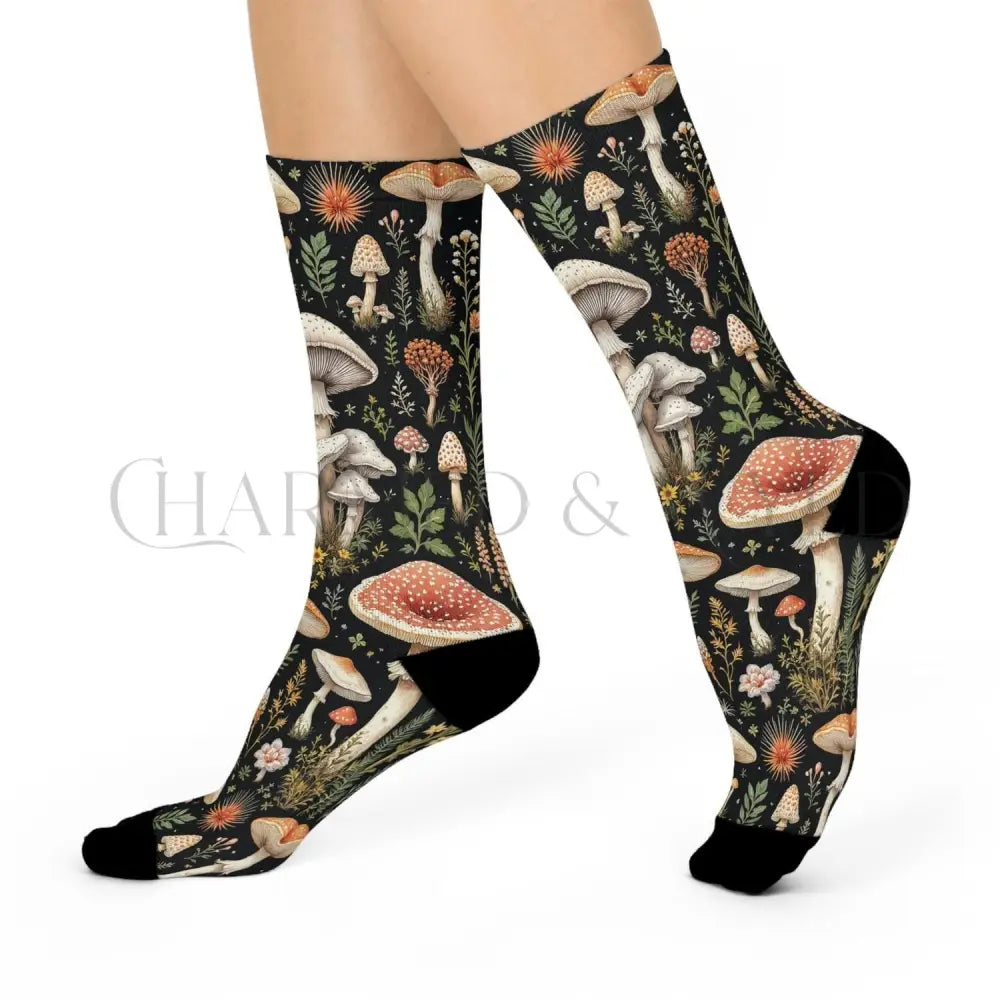 Mushroom Fungi Adults Unisex Socks