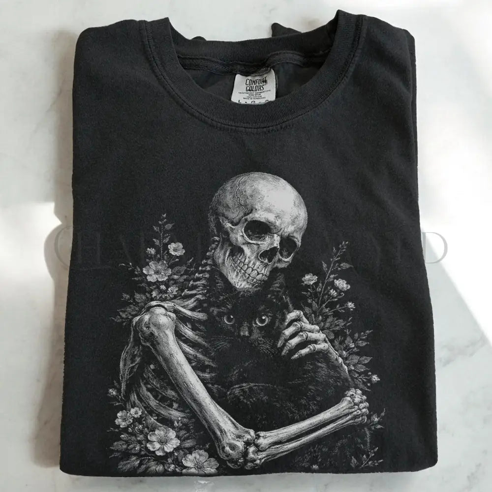 My Eternal Companion Skeleton T-Shirt - T-Shirt