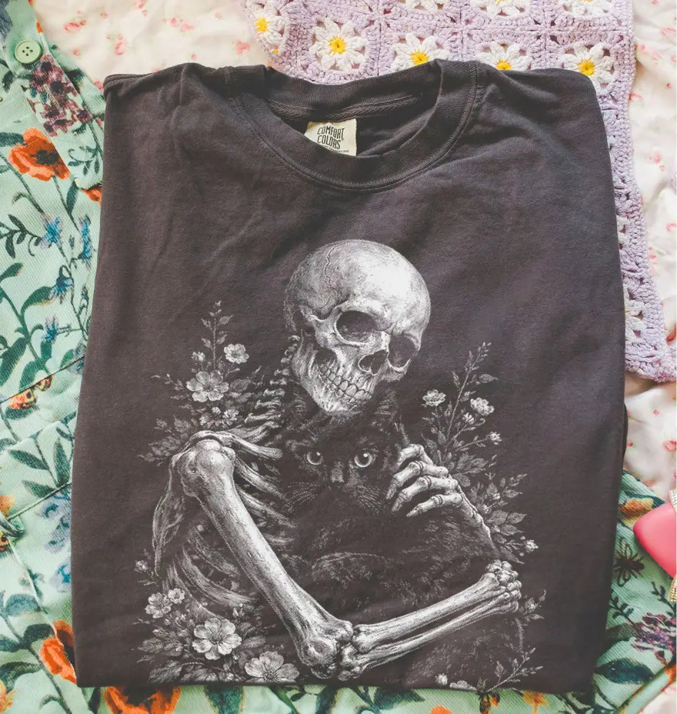 My Eternal Companion Skeleton T-Shirt - T-Shirt