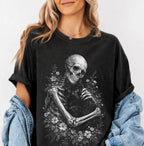 My Eternal Companion Skeleton T-Shirt - Black / S - T-Shirt