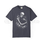My Eternal Companion Skeleton T-Shirt - Navy / S - T-Shirt
