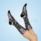 Mystic Floral Butterfly Adults Unisex Socks