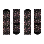Mystic Moon Butterfly Adults Unisex Socks