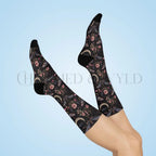 Mystic Moon Butterfly Adults Unisex Socks