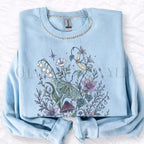 Mystic Moth Graphic Sweatshirt - Sweatshirt
