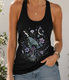 Mystical Moth Racerback Tank Top - Charmed and Wyld