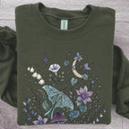 Mystic Moth Graphic Sweatshirt