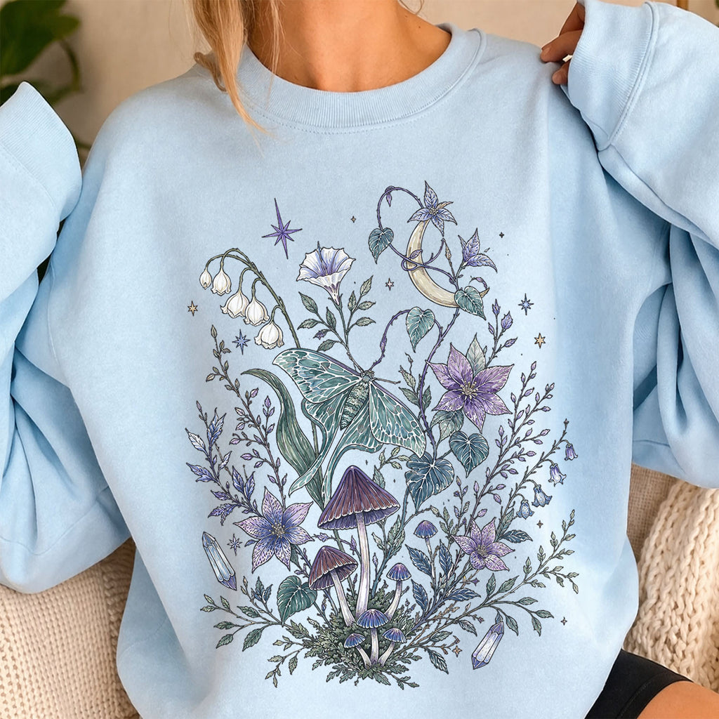Mystic Moth Graphic Sweatshirt