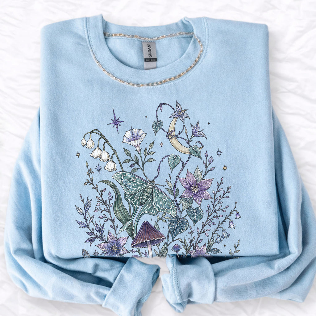 Mystic Moth Graphic Sweatshirt