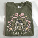 Take It Slow Coquette Cottage T-Shirt