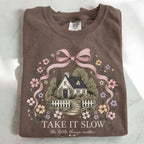 Take It Slow Coquette Cottage T-Shirt