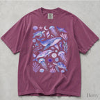 Ocean Animals Comfort Colors T-Shirt - Berry / S - T-Shirt