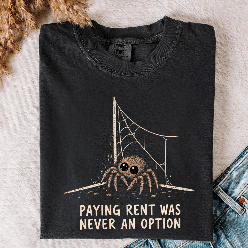 Rent Free Spider Comfort Colors Shirt