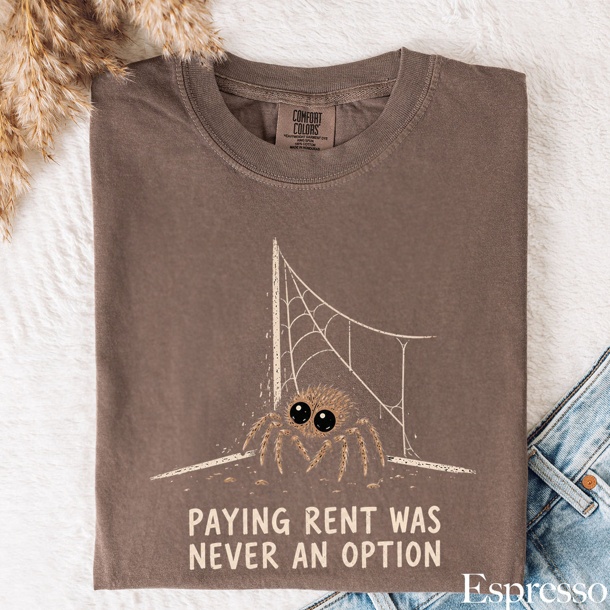 Rent Free Spider Comfort Colors Shirt