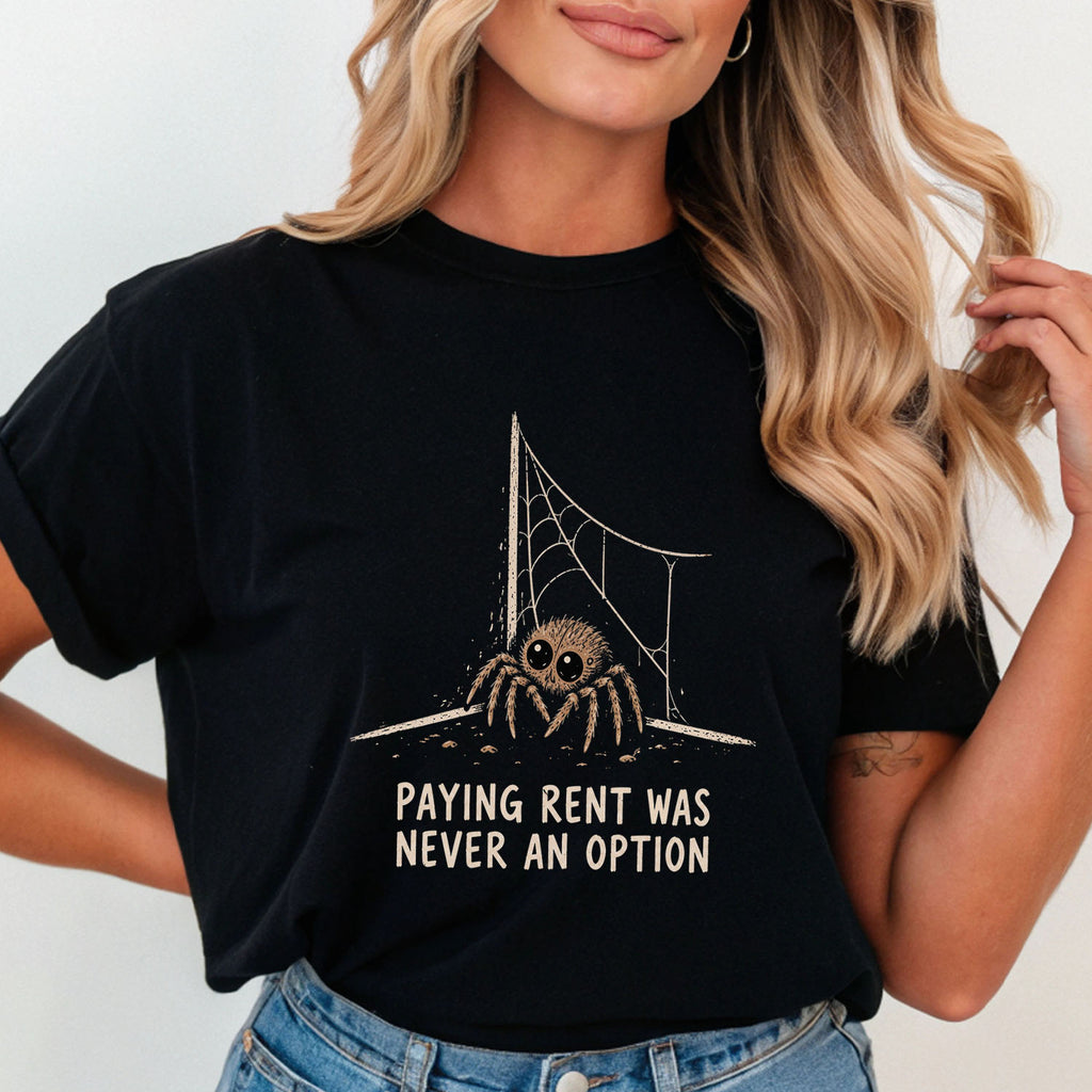 Rent Free Spider Comfort Colors Shirt