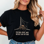 Rent Free Spider Comfort Colors Shirt