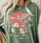 Panda Cherry Blossom T-shirt
