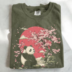 Panda Cherry Blossom T-shirt