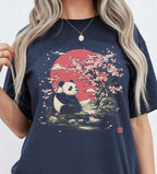 Panda Cherry Blossom T-shirt