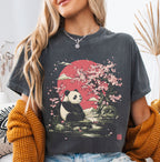 Panda Cherry Blossom T-shirt