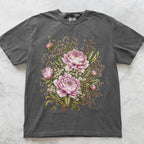 Pink Peony Floral T-Shirt