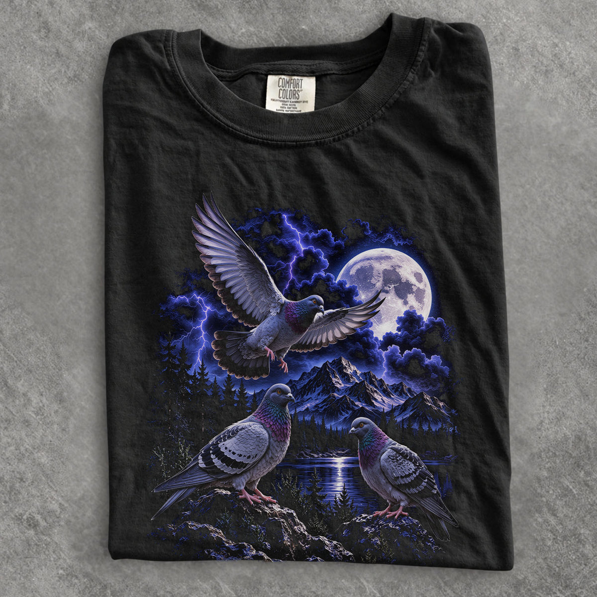 Moonlit Pigeon Comfort Colors T-Shirt