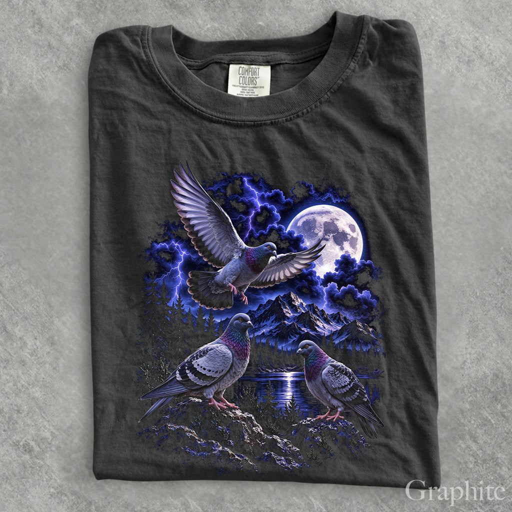 Moonlit Pigeon Comfort Colors T-Shirt