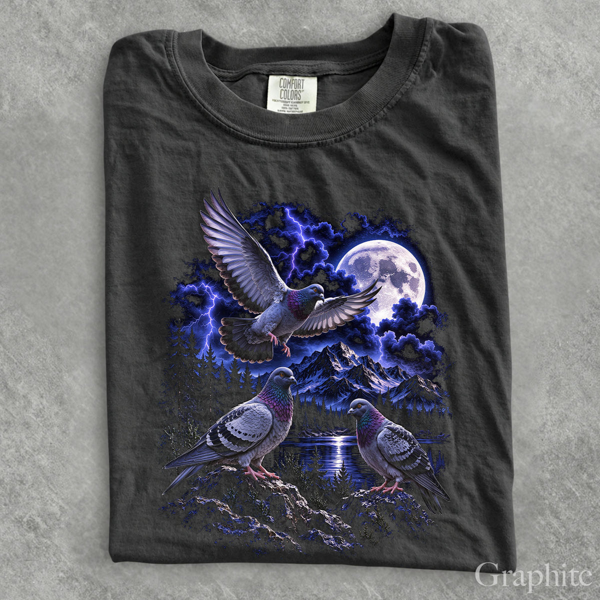 Moonlit Pigeon Comfort Colors T-Shirt