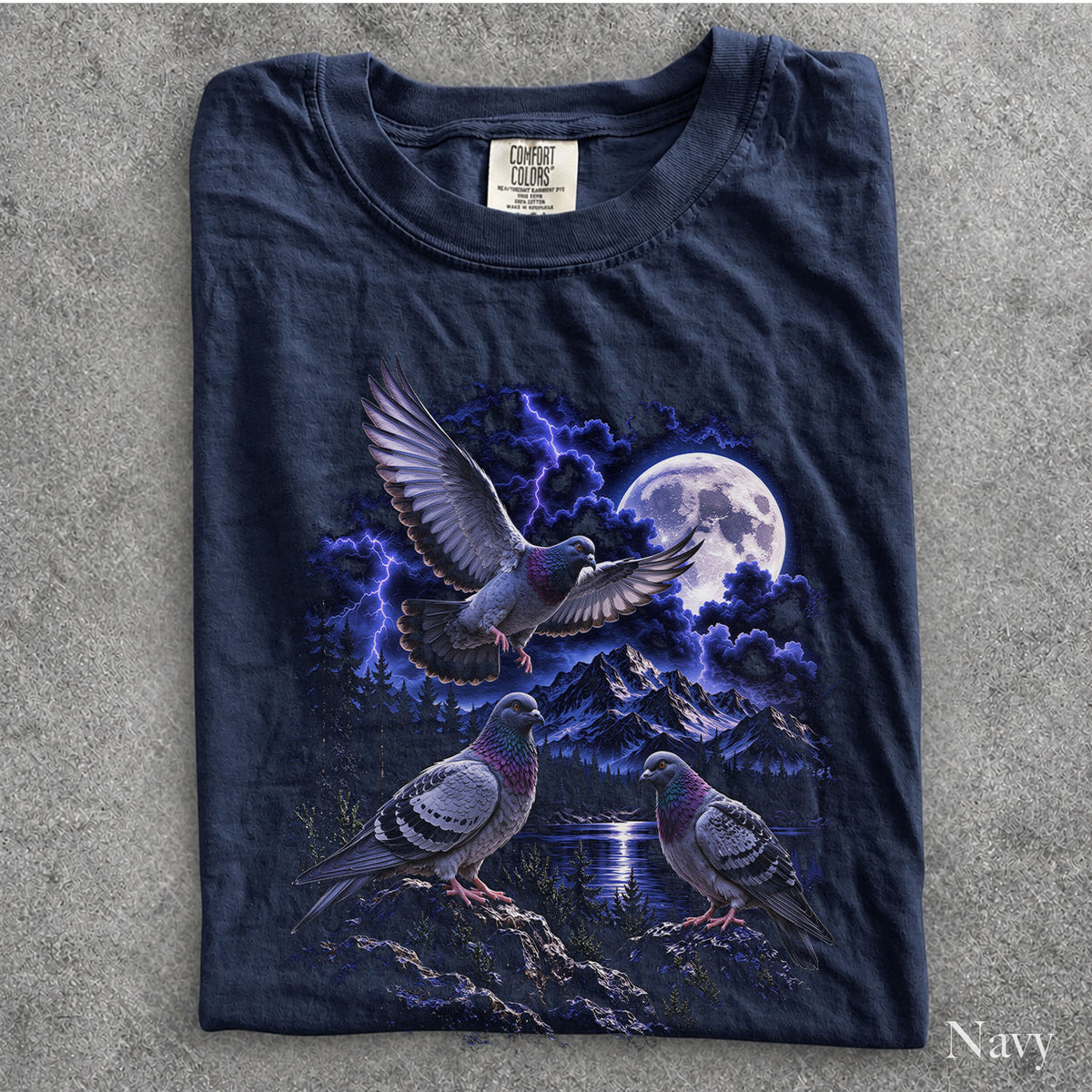 Moonlit Pigeon Comfort Colors T-Shirt