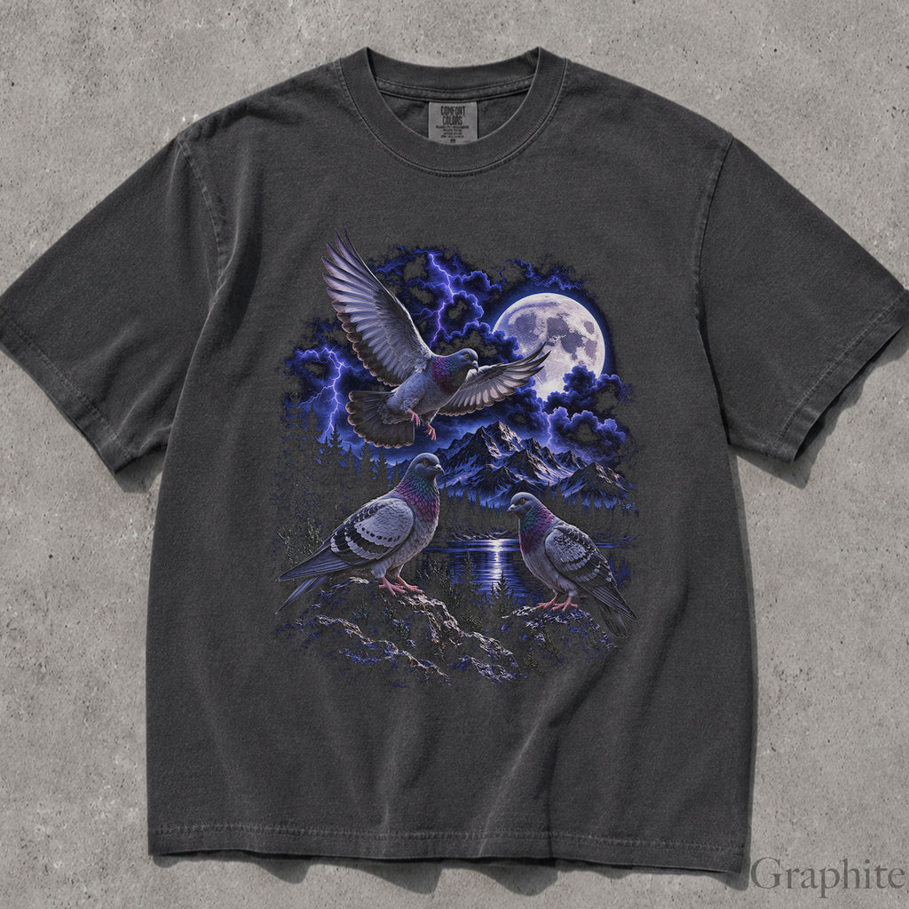 Moonlit Pigeon Comfort Colors T-Shirt