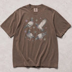 Pigeon Comfort Colors T-Shirt - Espresso / S - T-Shirt