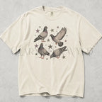 Pigeon Comfort Colors T-Shirt - Ivory / S - T-Shirt