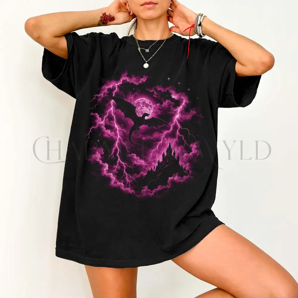 Pink Dragon Comfort Colors T-Shirt - T-Shirt