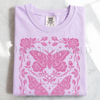 Pink Moth T-Shirt - Orchid / S - T-Shirt