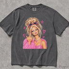 Pink Sassy Doll Comfort Colors T-Shirt - Pepper / S - T-Shirt