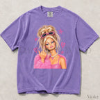 Pink Sassy Doll Comfort Colors T-Shirt - Violet / S - T-Shirt