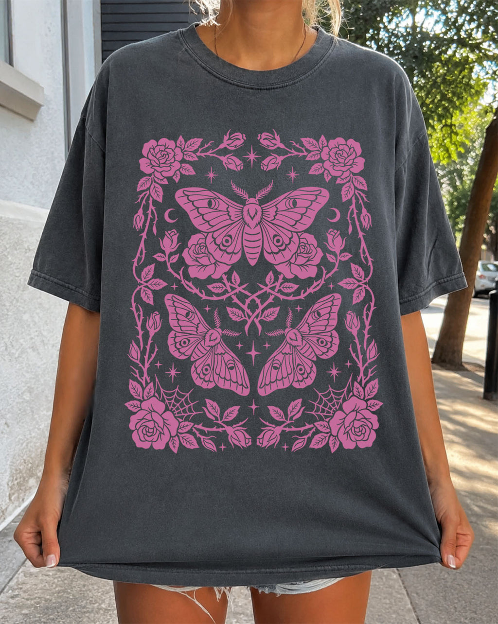 Pink Moth T-Shirt